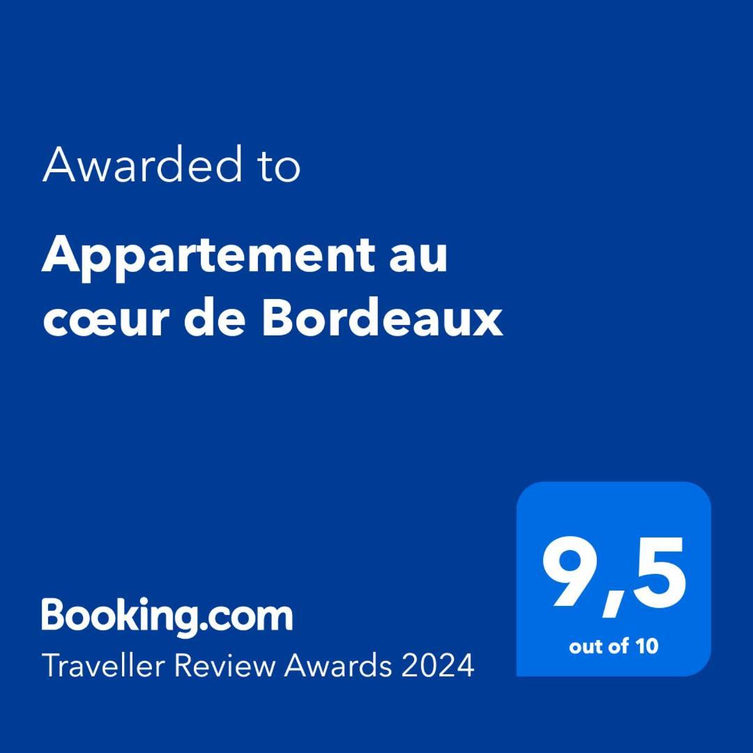 Appartement Au Coeur De Bordeaux Extérieur photo